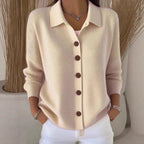 Amelie™ Stickad Cardigan | Tidlös elegans och vardagskomfort