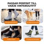 Tove | Varma, halkfria vinterstövlar med dragkedja