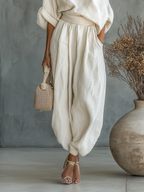 Selene™ | Avslappnat linneblandat set