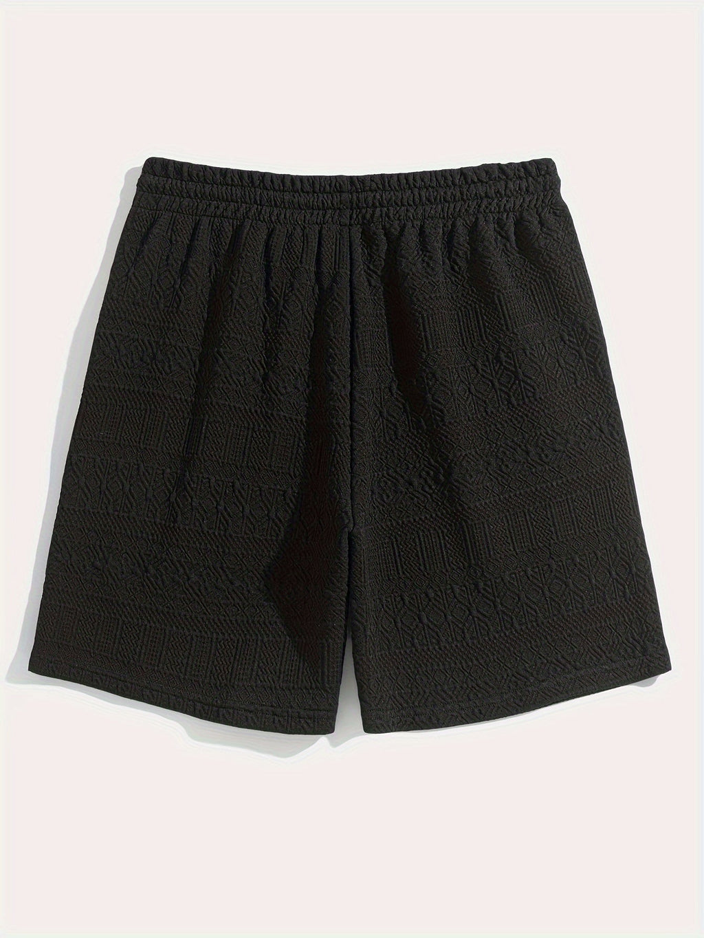 Sommarshorts för herrar, enkel stil med dragsko för komfort - Finn