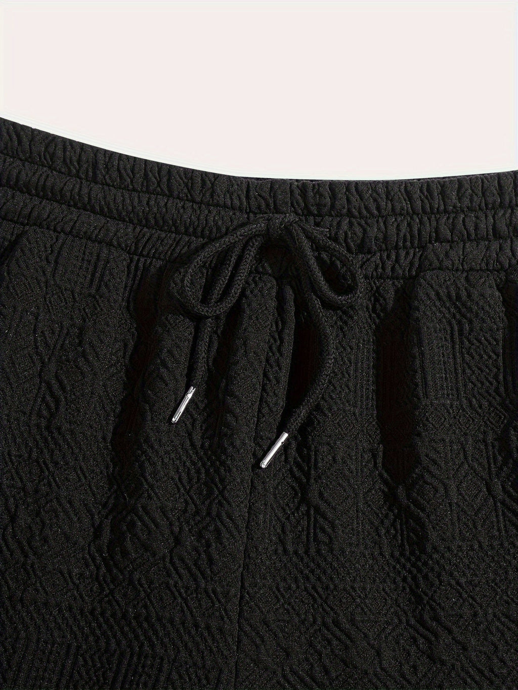 Sommarshorts för herrar, enkel stil med dragsko för komfort - Finn