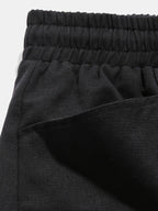 Sommarshorts för herr med bokstavstryck, streetstyle-look – Milan