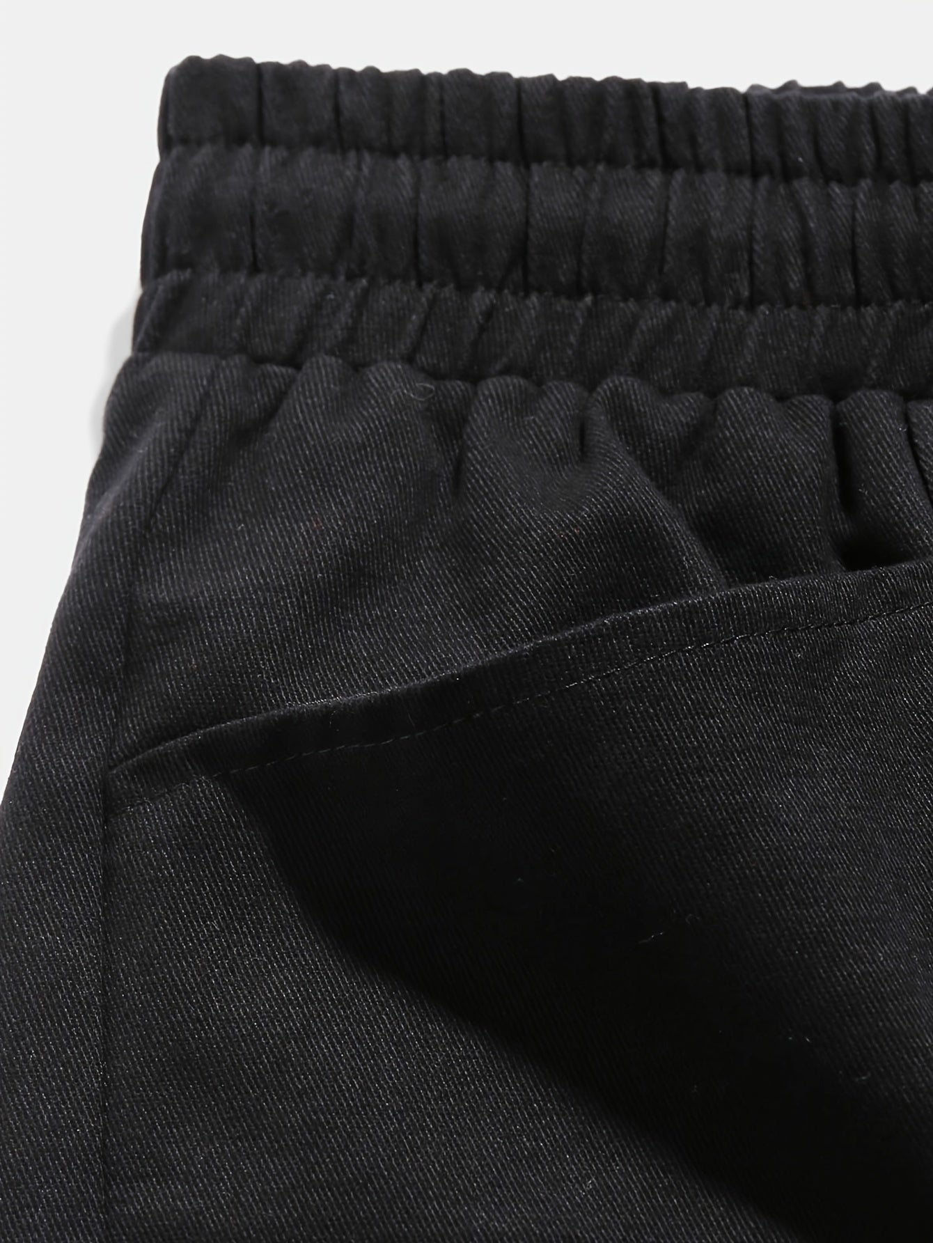 Sommarshorts för herr med bokstavstryck, streetstyle-look – Milan