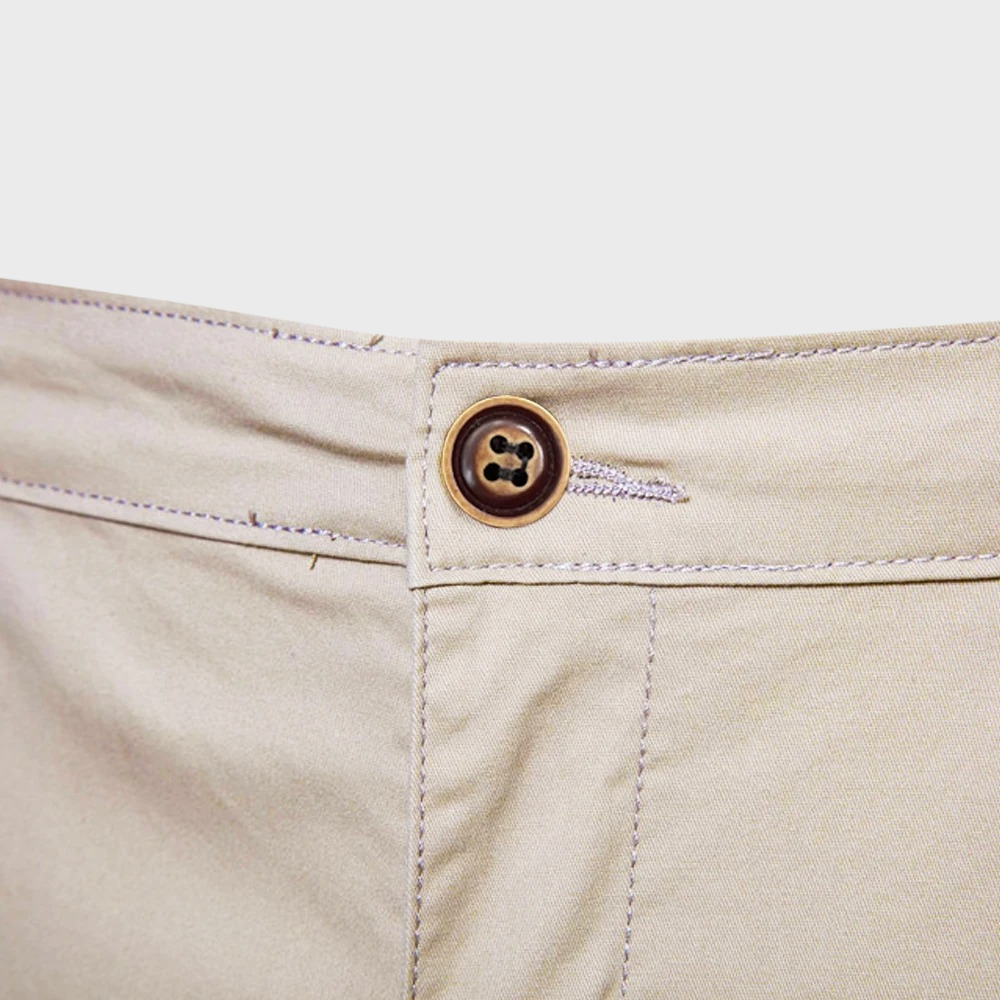 Avslappnade shorts för herr i bomull – Luca