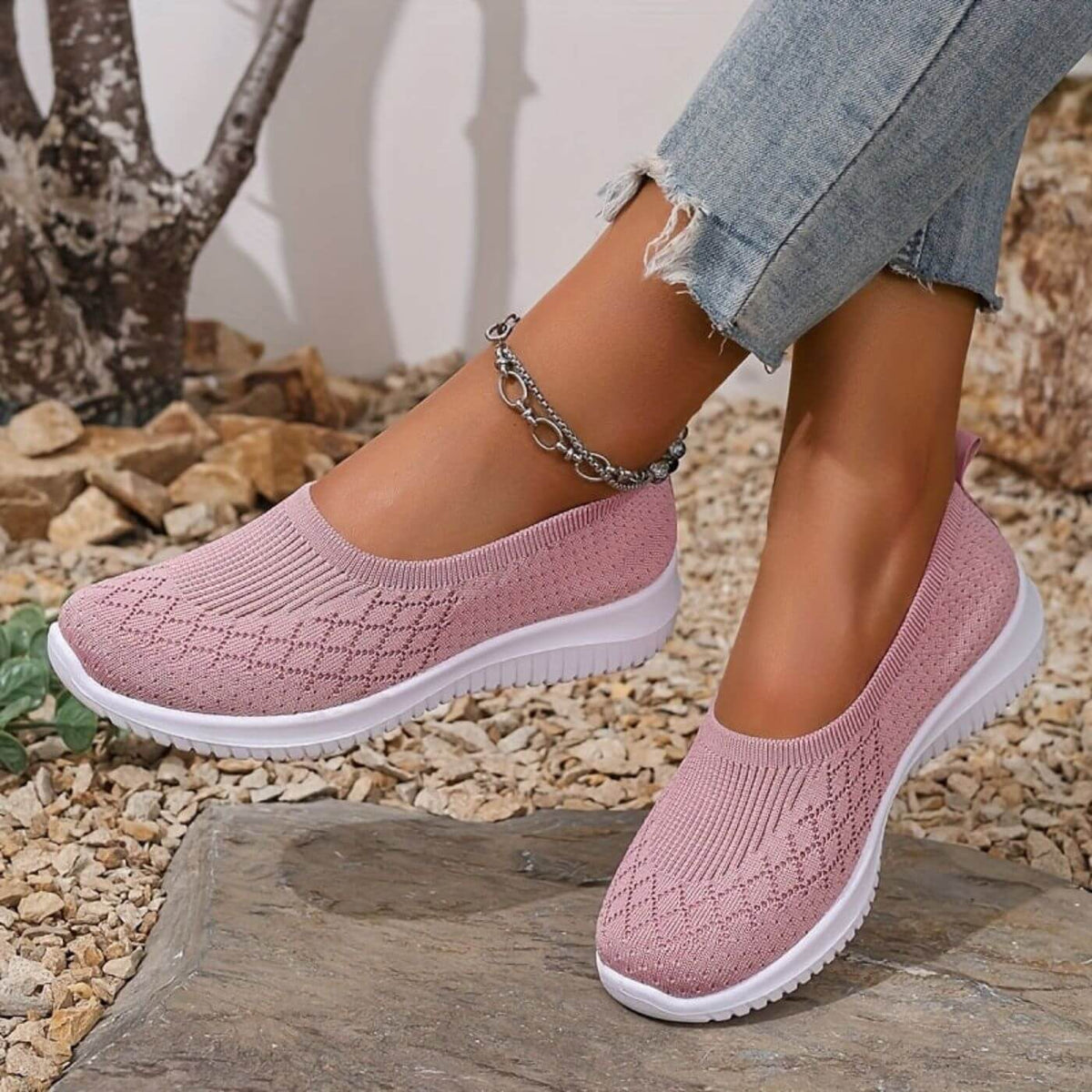 Diana | Andningsbara Slip-on Ortopediska Skor