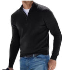 Mäns Pullover Tröja med Turtleneck - Klassisk och Mysig