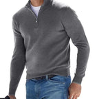 Mäns Pullover Tröja med Turtleneck - Klassisk och Mysig
