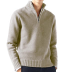 Mäns Pullover Tröja med Turtleneck - Klassisk och Mysig