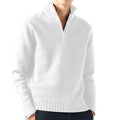 Mäns Pullover Tröja med Turtleneck - Klassisk och Mysig