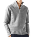 Mäns Pullover Tröja med Turtleneck - Klassisk och Mysig