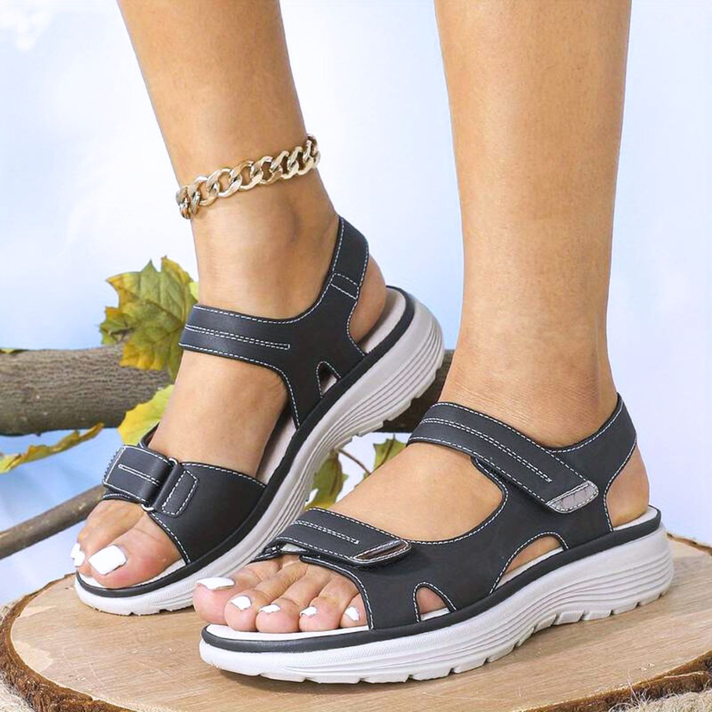 Ellena™ – Ortopediska Komfortsandaler