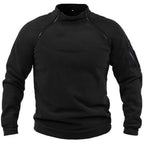 Fleecejacka - Varm - Fickor - Taktisk fleece - Fleece med dragkedja för män