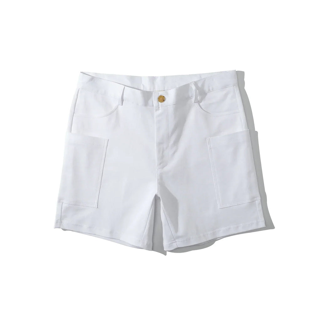 Herrar Utility-shorts i stretchbomullsmix – Finn