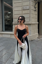 Lovie | Damernas ärmlösa eleganta maxiklänning för bröllopsgäster