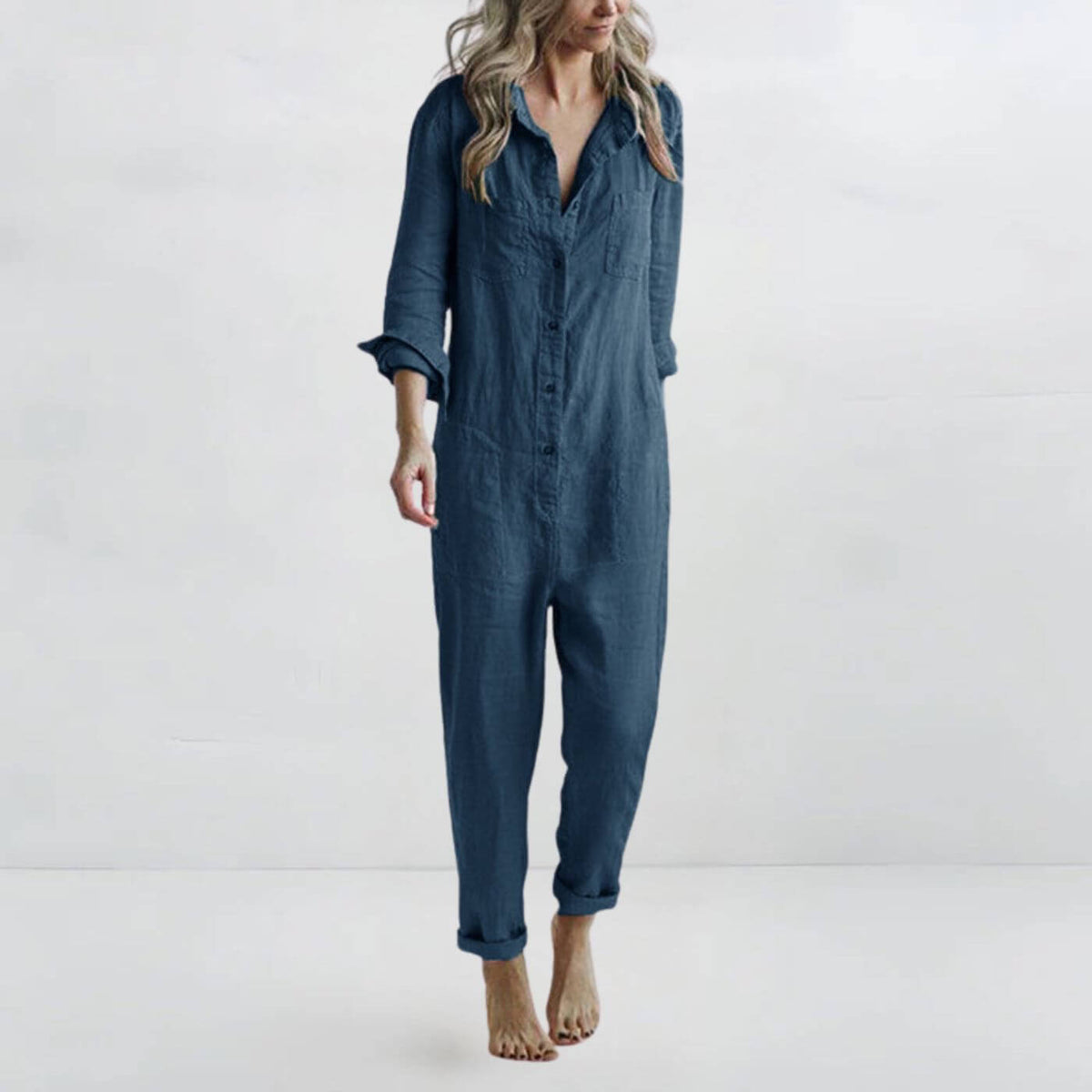 Hellen™ | Långärmad Jumpsuit