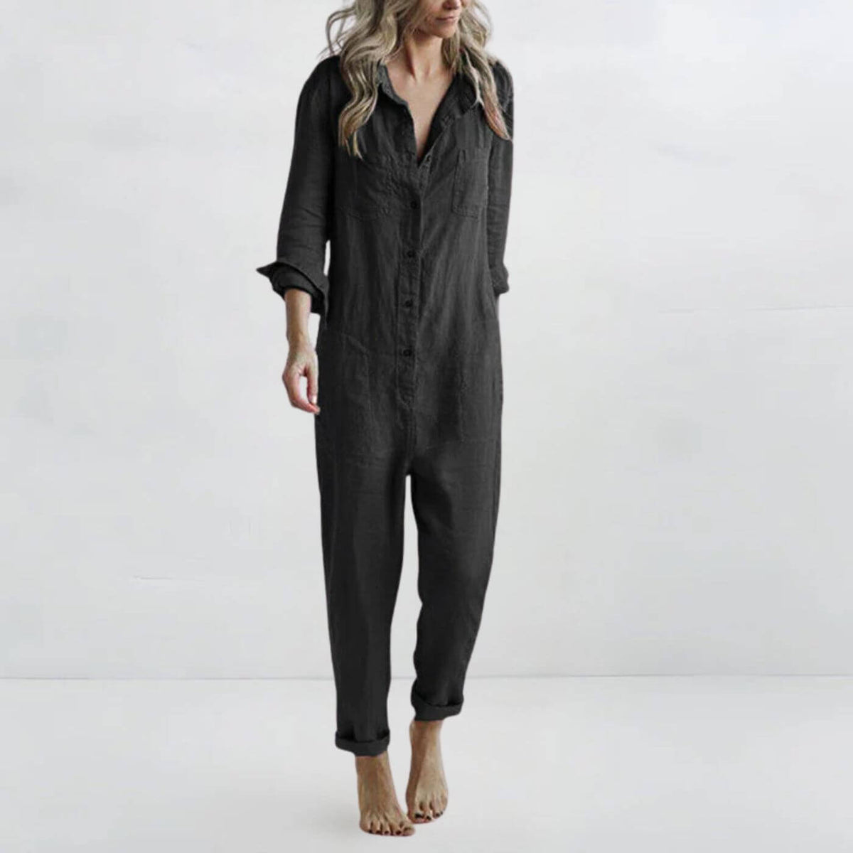 Hellen™ | Långärmad Jumpsuit