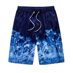 Herr Strandshorts Med Mönster - Lätt Och Snabbtorkande