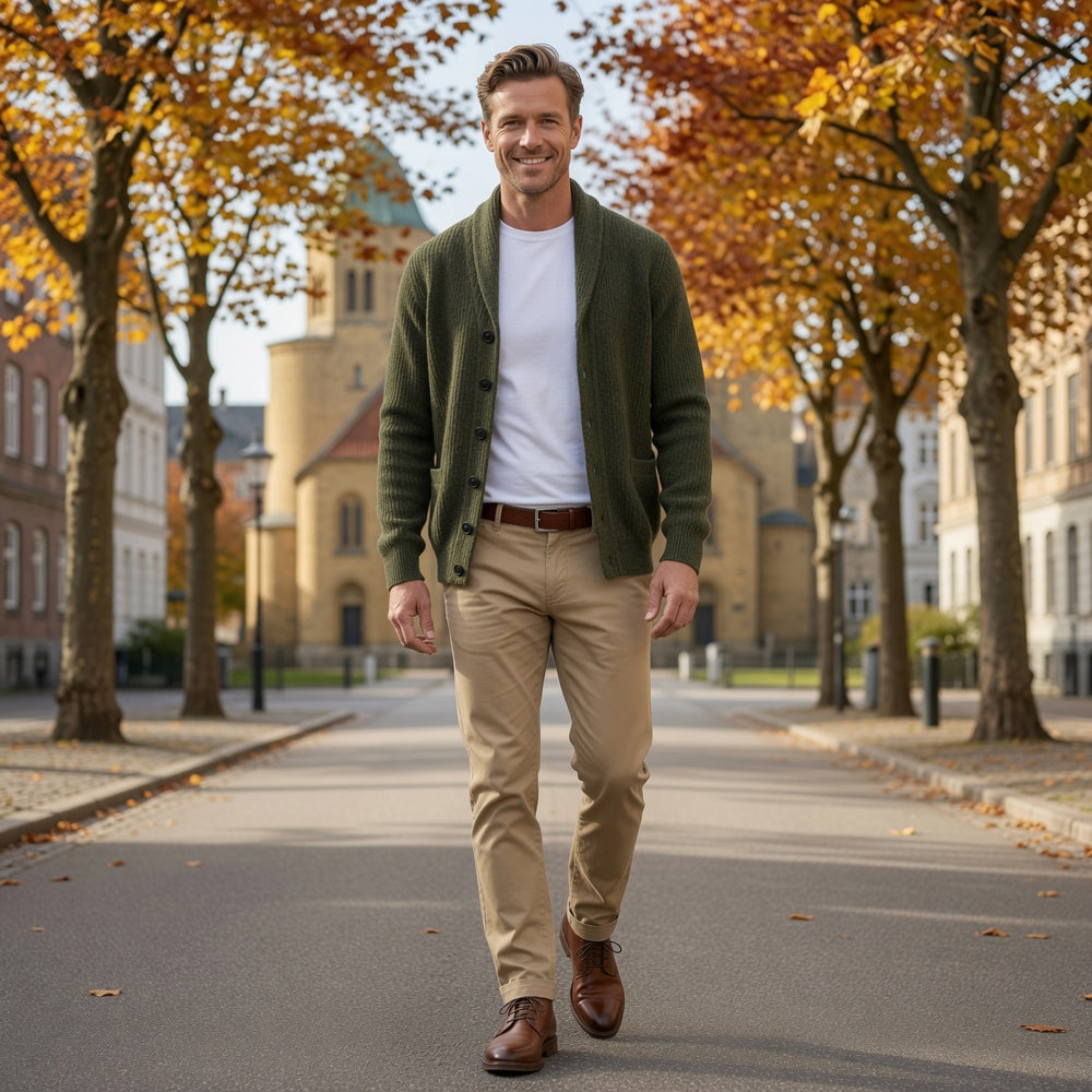 Alvar | Cardigan med knappar