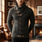 Avslappnad grovstickad cardigan - Ferdinand