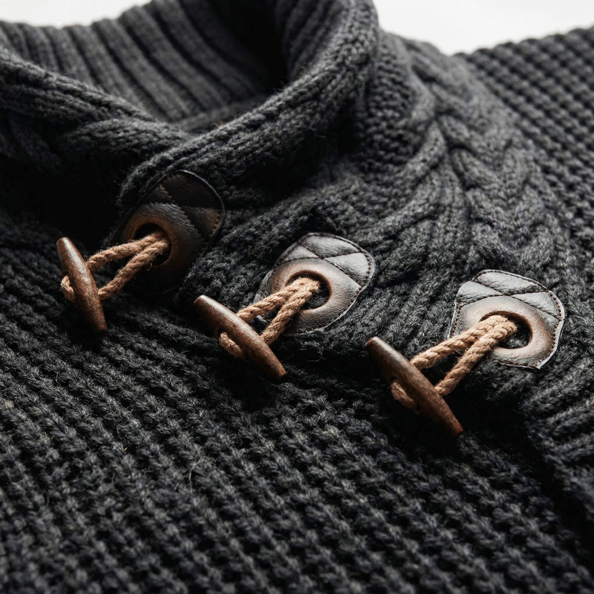 Avslappnad grovstickad cardigan - Ferdinand