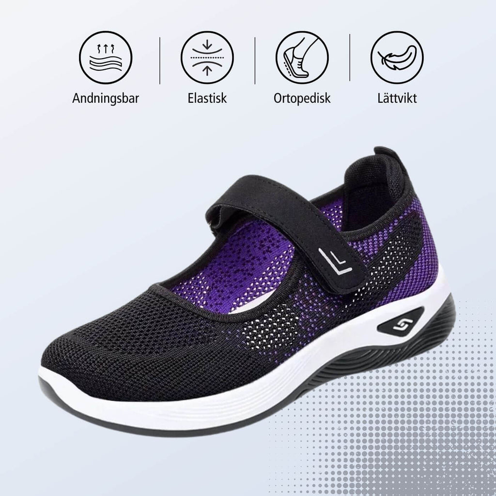 Lena - Andningsbara Mesh Ortopediska Sneakers