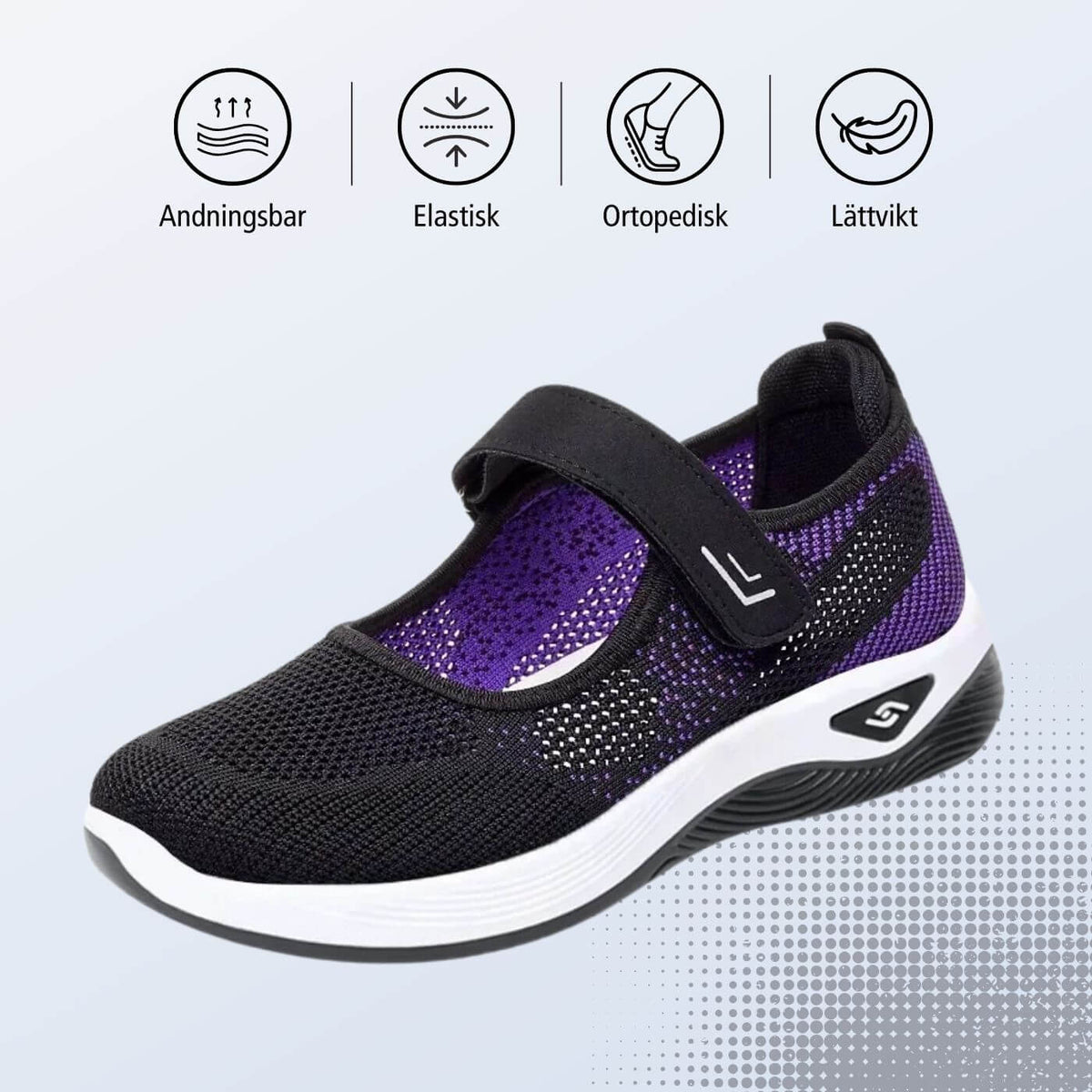 Lena | Andningsbara Mesh Ortopediska Sneakers