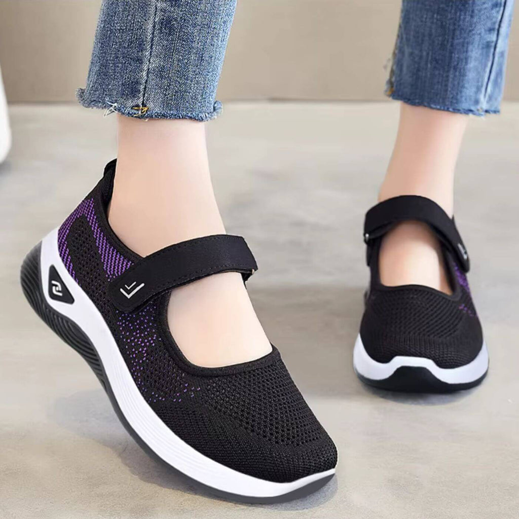 Lena - Andningsbara Mesh Ortopediska Sneakers