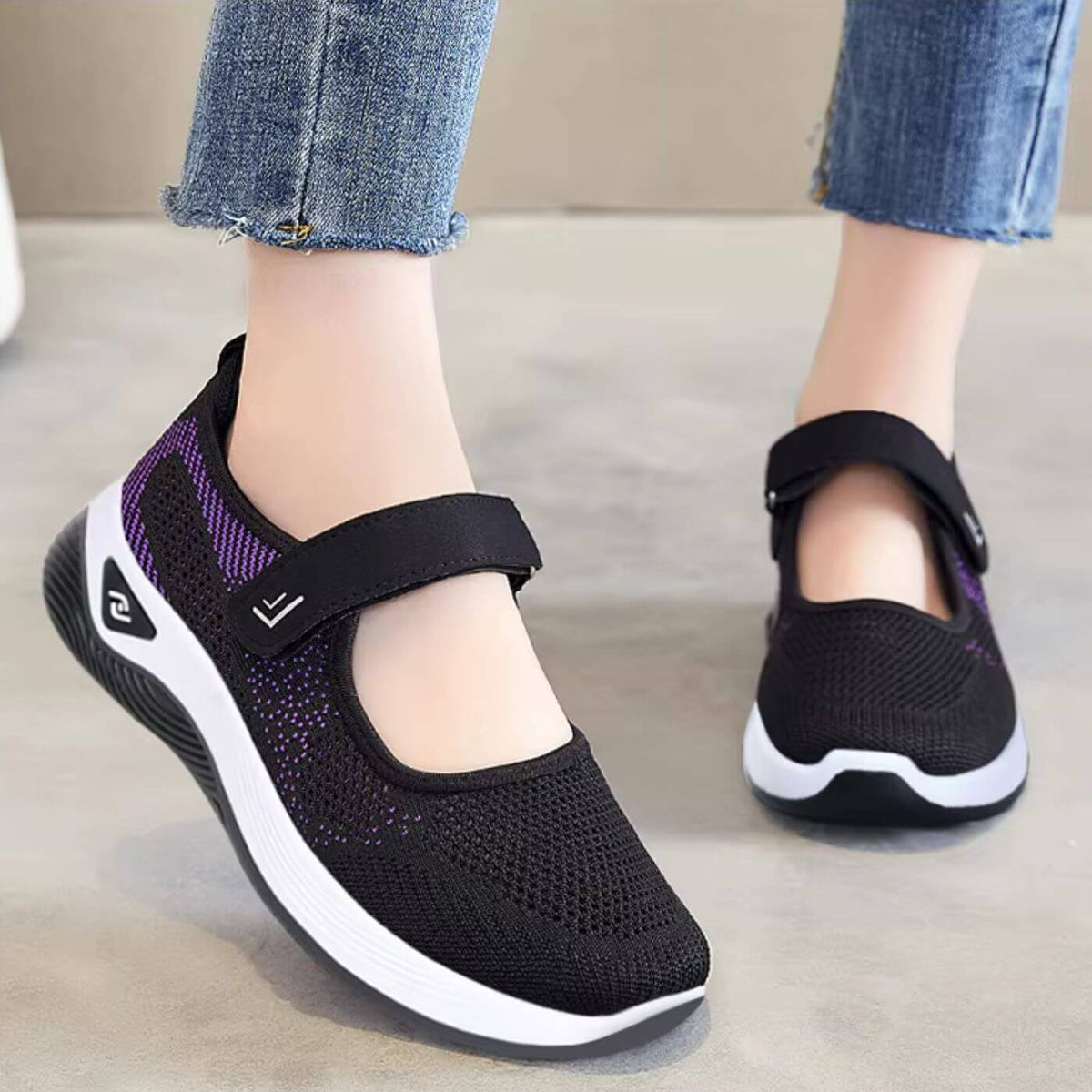 Lena | Andningsbara Mesh Ortopediska Sneakers