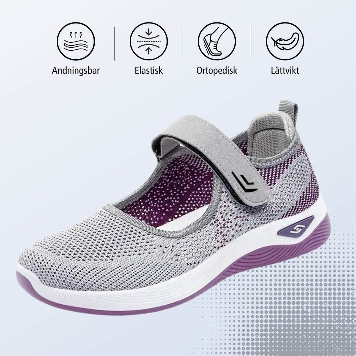 Lena | Andningsbara Mesh Ortopediska Sneakers