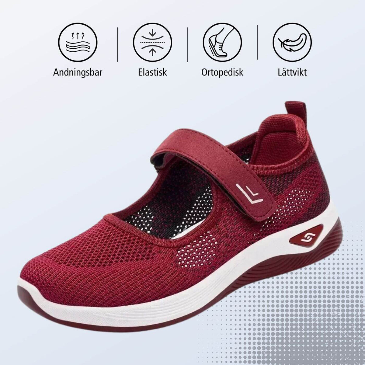 Lena | Andningsbara Mesh Ortopediska Sneakers
