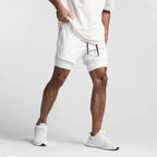 Trendiga sportshorts med andningsbart material och sidoficka – Marky