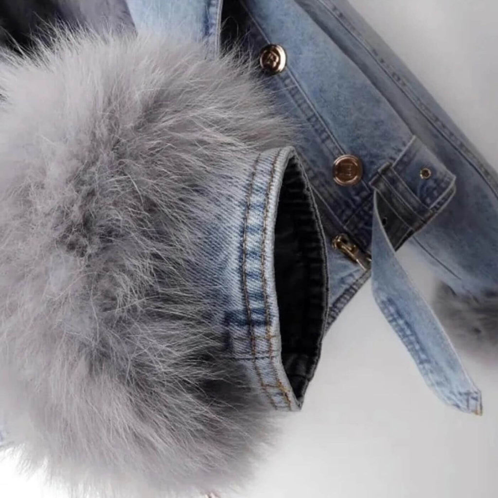 Nina™ – Begränsad Upplaga Miljövänlig Jeansjacka