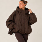 Ronja | Vindtät oversize jacka med huva
