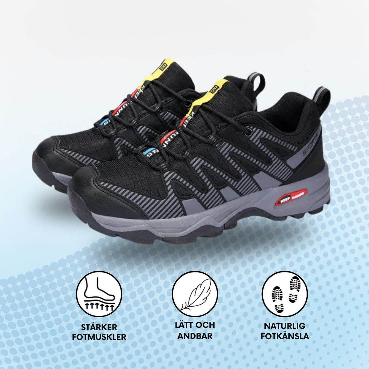 OrthoTrail™ | Ortopediska Walkingskor med Ultimat Komfort