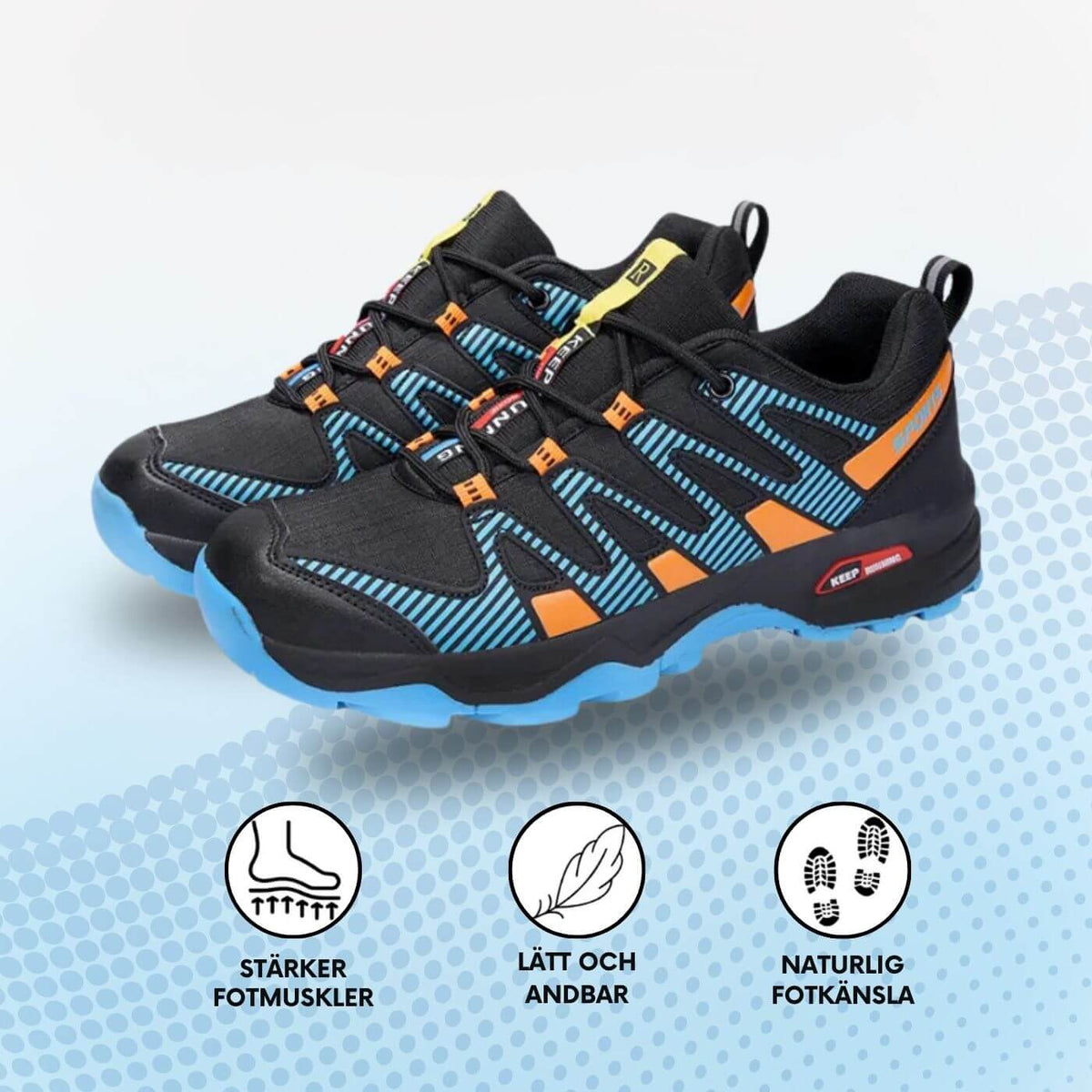 OrthoTrail™ | Ortopediska Walkingskor med Ultimat Komfort