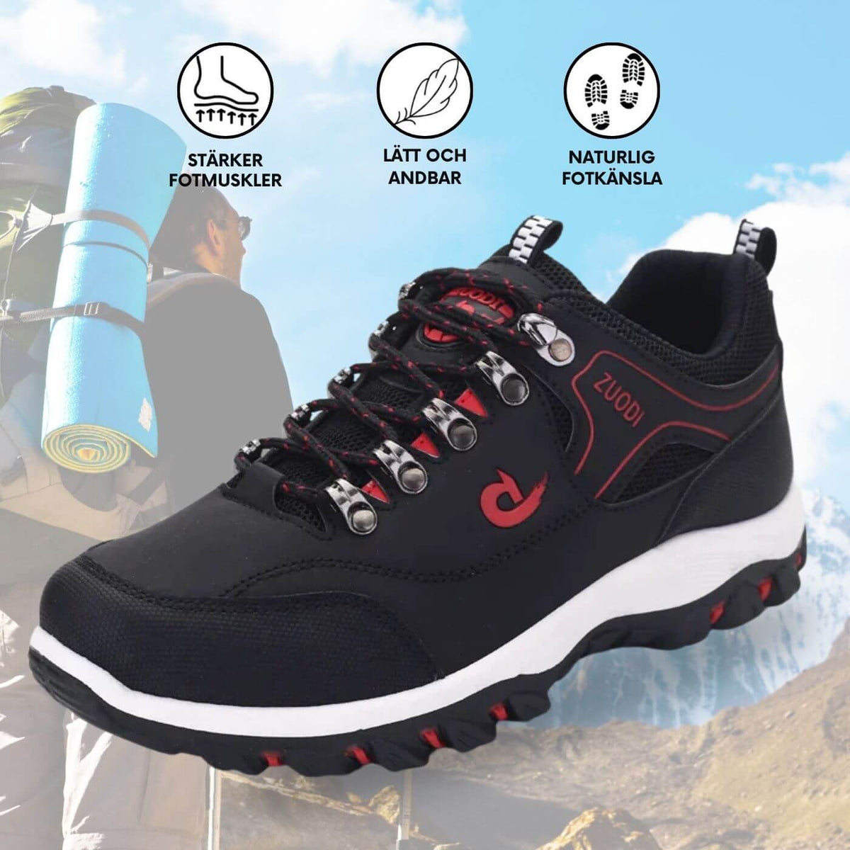 OrthoWalk™ | Smärtlindrande Ortopediska Skor