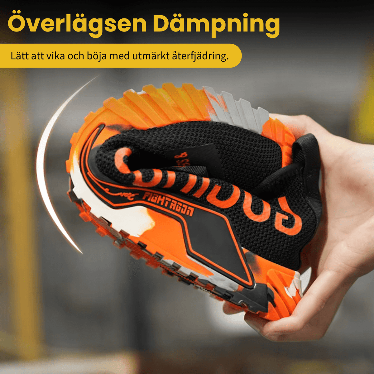 OrthoWork™ – Ortopediska Krosssäkra Skyddsskor