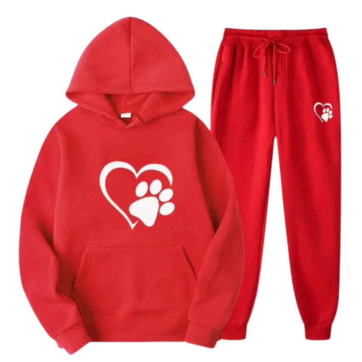 PawComfort Set™ | Mysig Hoodie & Byxor för Kalla Dagar