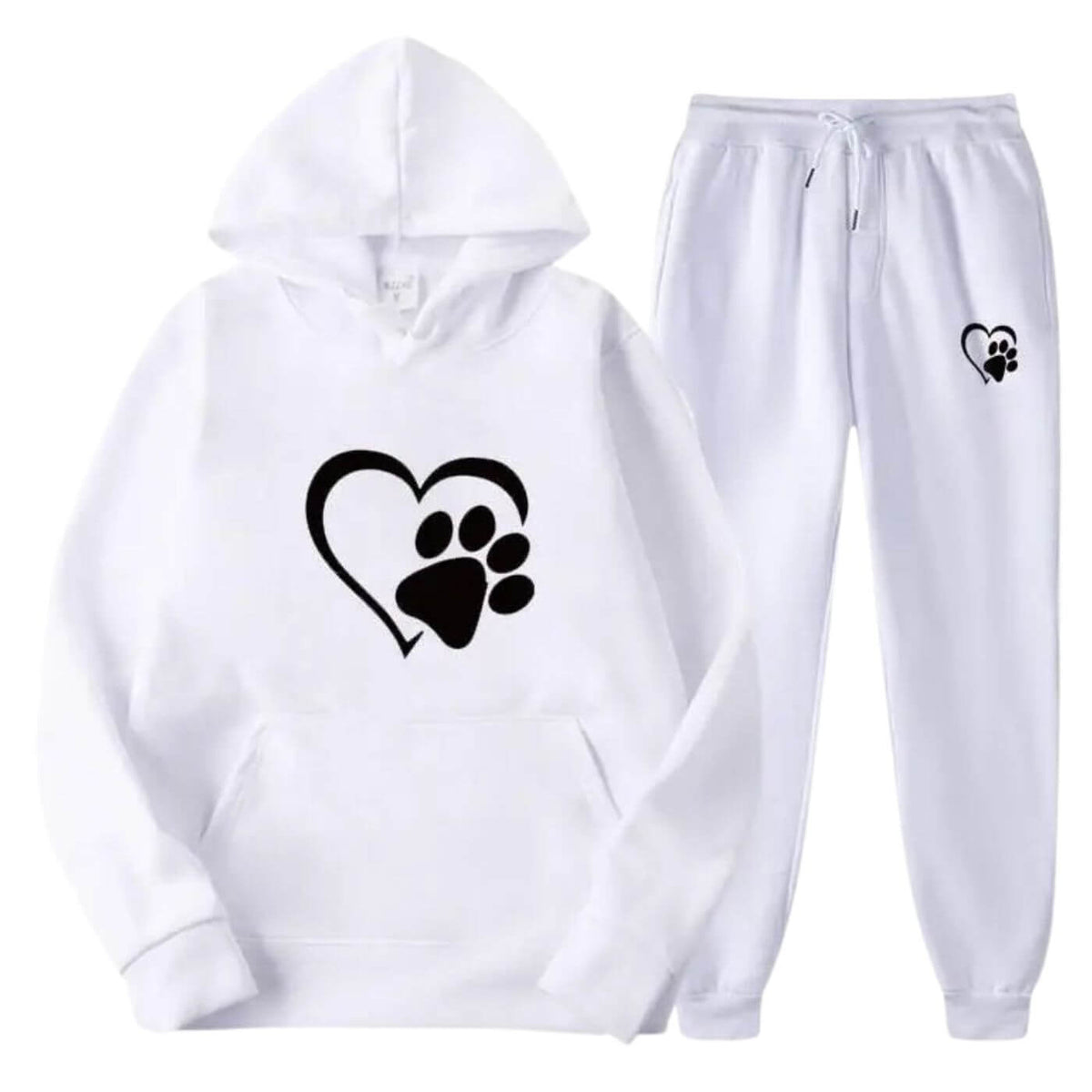 PawComfort Set™ | Mysig Hoodie & Byxor för Kalla Dagar