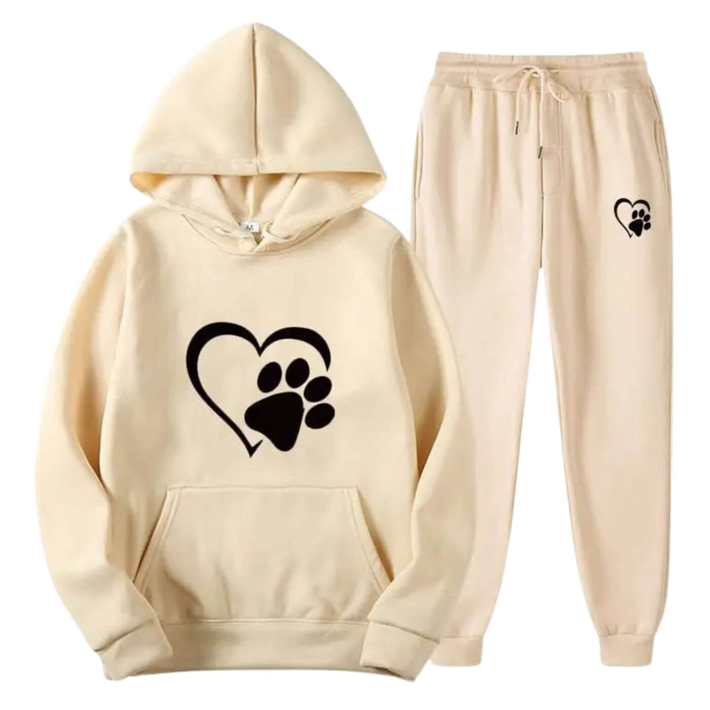 PawComfort Set™ – Mysig Hoodie & Byxor för Kalla Dagar!
