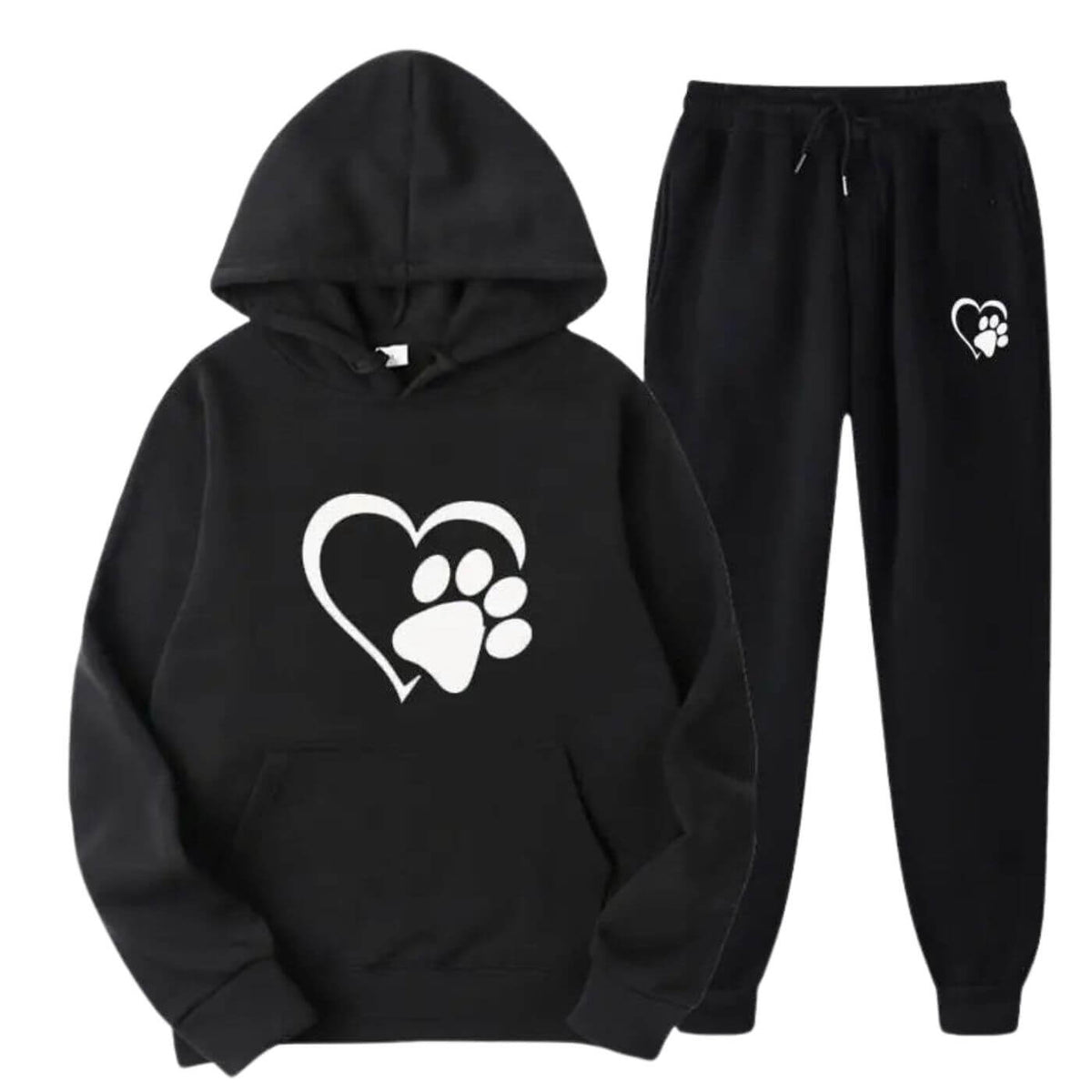 PawComfort Set™ | Mysig Hoodie & Byxor för Kalla Dagar