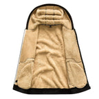 Sherpa Fleece Hoodie | Varm | Dragkedja | Vinter Hoodie | Hoodie Jacka