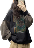 Streetwear Herrtröja med Tryck