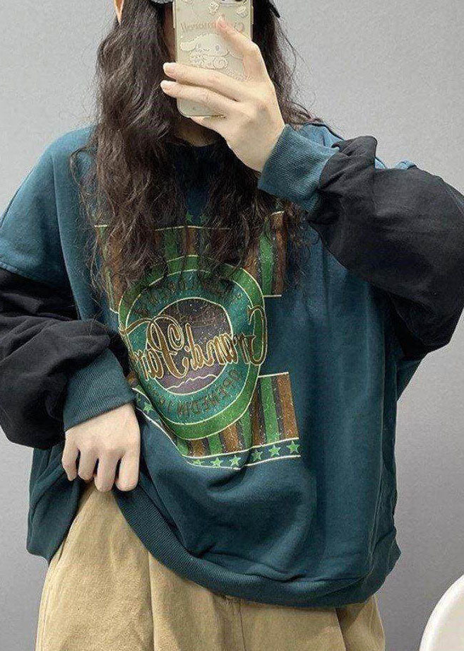 Streetwear Herrtröja med Tryck