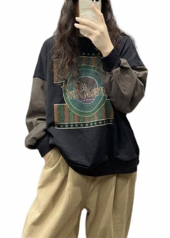 Streetwear Herrtröja med Tryck