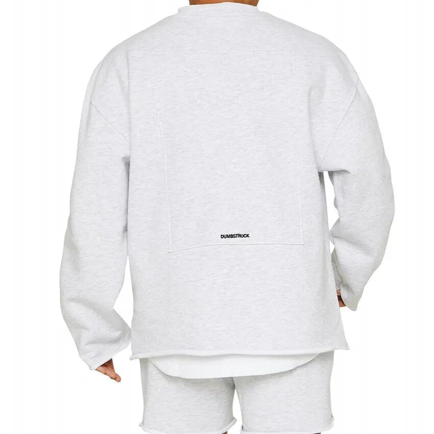 Sweatshirt - Casual - Långärmad - Basic Shirt - Herrkläder