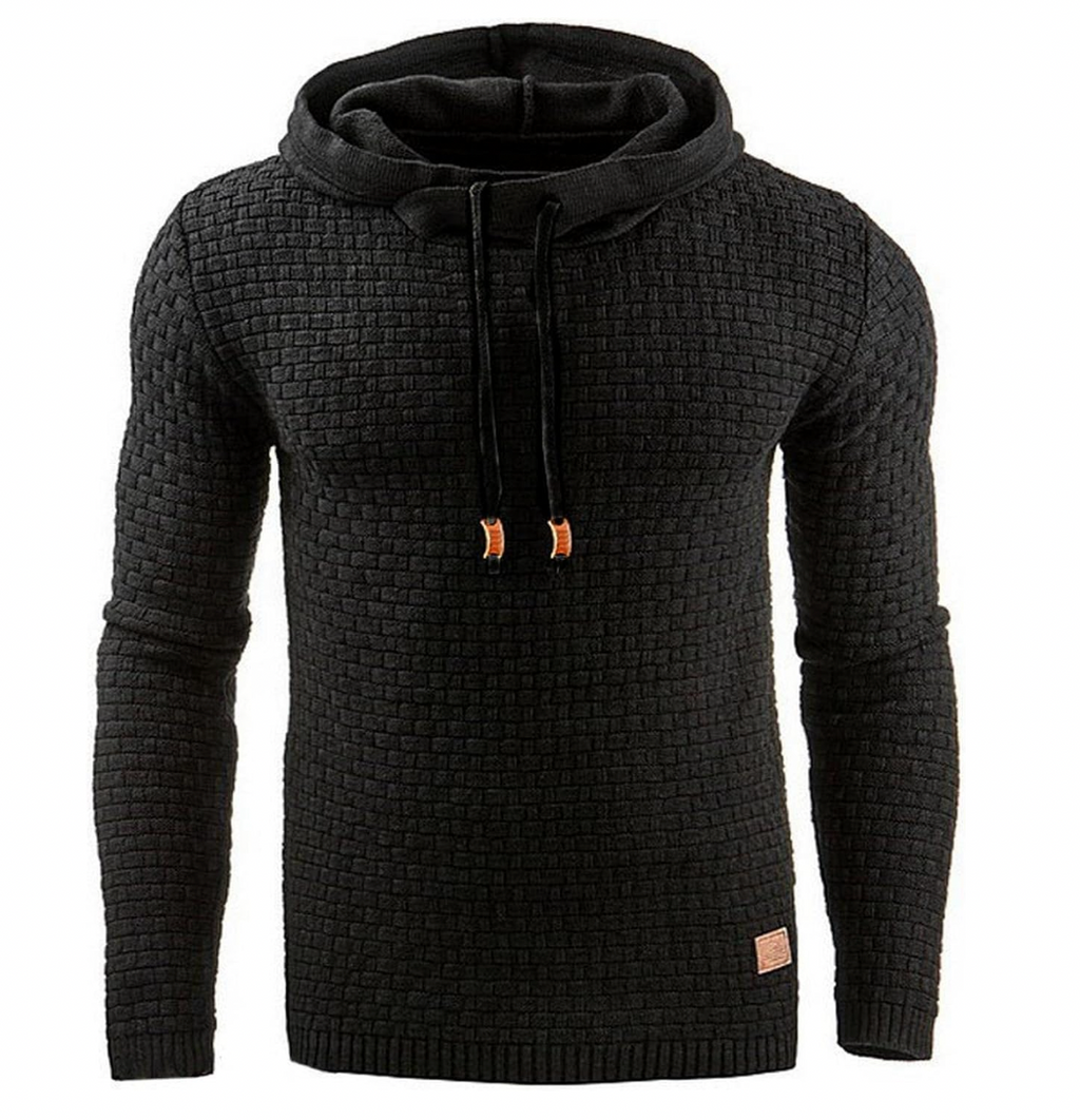 Hoodie Herr Trendig Design i Mjuk
