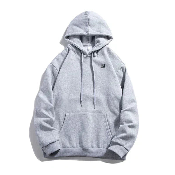 Unisex Hoodie med Justerbar Värmefunktion och Fickor