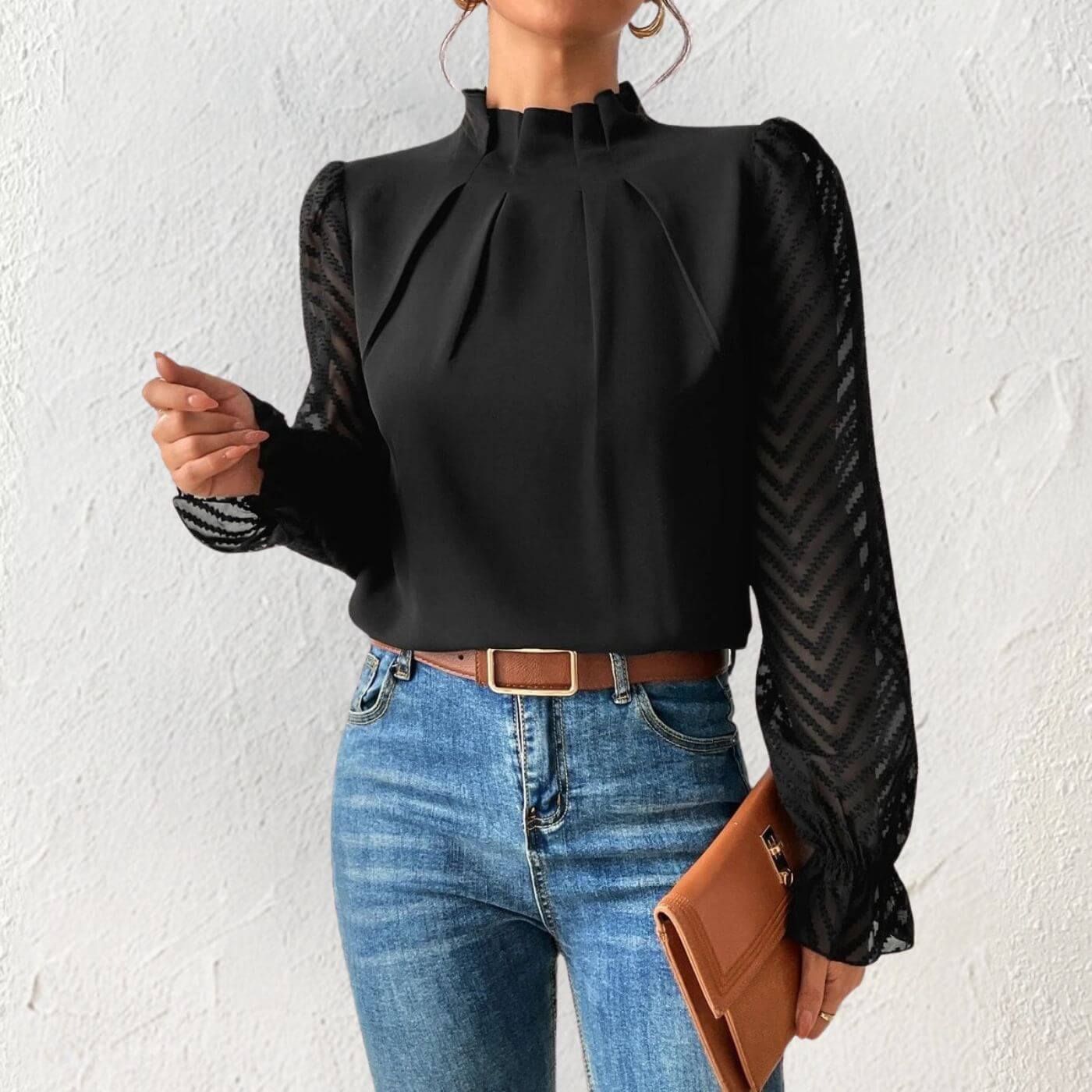 Veronica™ - Stilren Elegant Topp