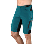 Herr Cykelshorts Med Reflekterande Detaljer Andningsbara